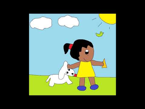 A menina do sorvete - Desenho animado