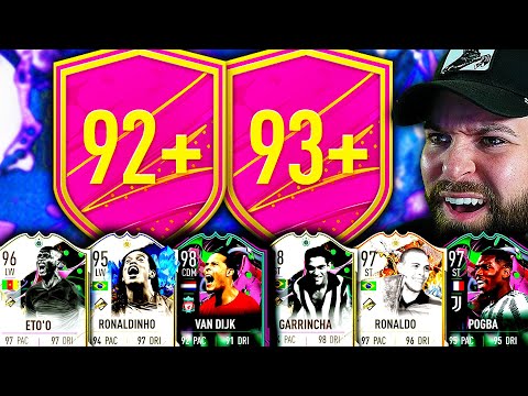 OPENING 100x 92+ ATTACKER ICON PACKS & 93+ SHAPESHIFTER PLAYER PICKS!!
