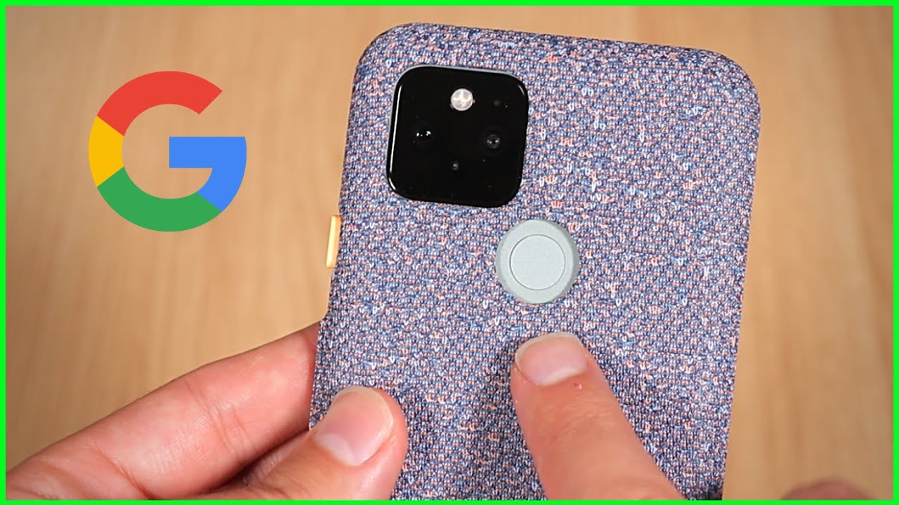 Google Pixel 5 "Blue Confetti" Fabric Case Unboxing