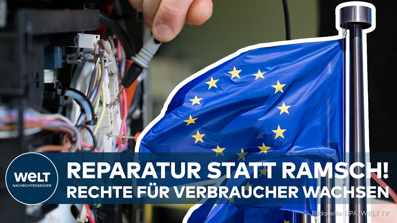 AB AUGUST IN DEUTSCHLAND: EU-Recht auf Reparatur! – Hersteller müssen defekte Geräte reparieren