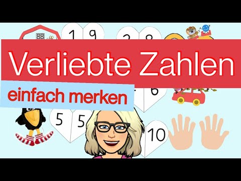 Merkspruch zu den verliebten Zahlen / Klasse 1 / Mathematik / Grundschule / Lernen mit Leo