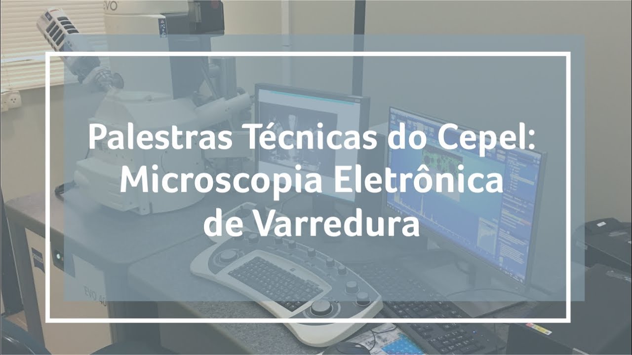 Palestras Técnicas do Cepel: Microscopia Eletrônica de Varredura