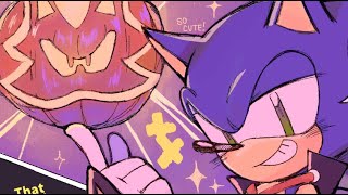 Pumpkin Carving with Sonic and Shadow (momodroid Comic Dub)