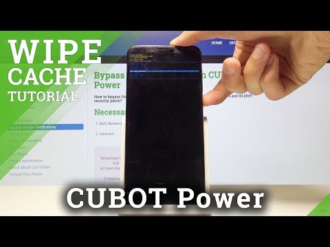 How to Wipe Cache in CUBOT Power - Wipe Cache Partition