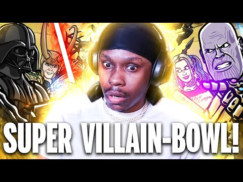 Reacting To SUPER-VILLAIN-BOWL! - TOON SANDWICH