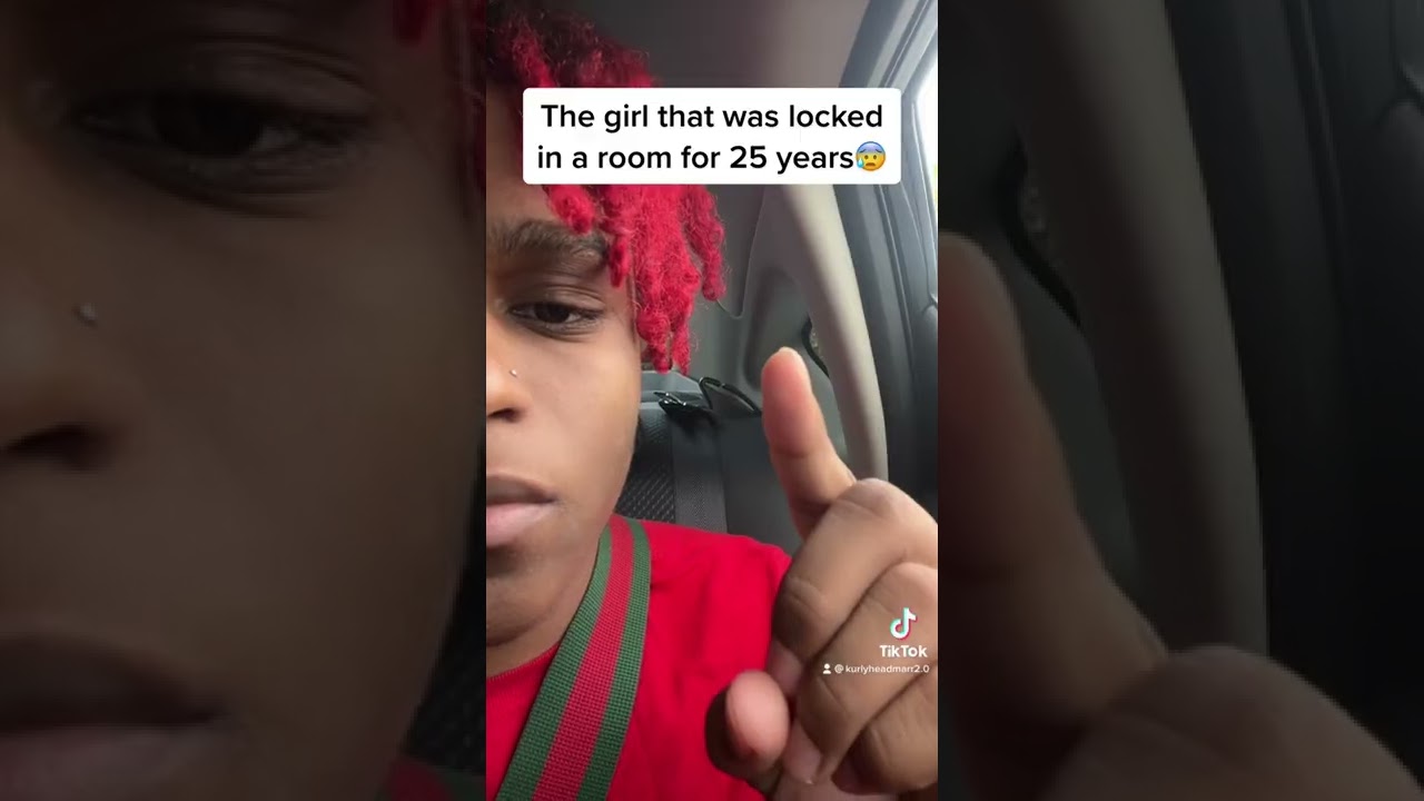 The girl that was locked in a room for 25 years😰 #shorts