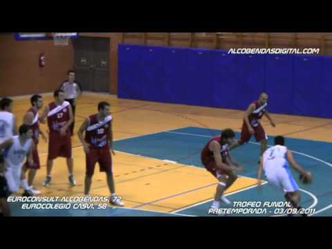 Baloncesto Euroconsult Alcobendas-CASVI 72-58 - Trofeo FUNDAL -EBA- alcobendasdigital.com