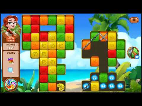 Lost Island Blast Adventure Level 1968 - NO BOOSTERS 🏝️ | SKILLGAMING ✔️