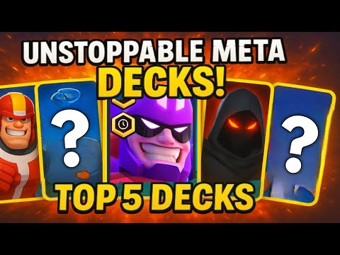 Top 5 Most Powerful  Best Deck In FRAG!🔥