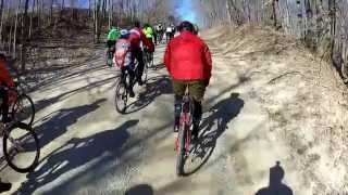 preview picture of video '2015 Barry-Roubaix Gravel Race in Hastings, MI. Start Wave 15'