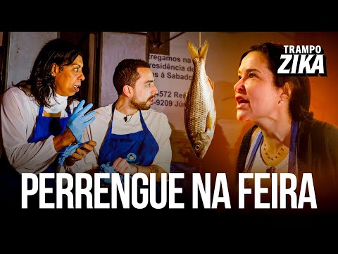VIREI FEIRANTE POR UM DIA! TRAMPO ZIKA NA FEIRA COM MARCIA FU!