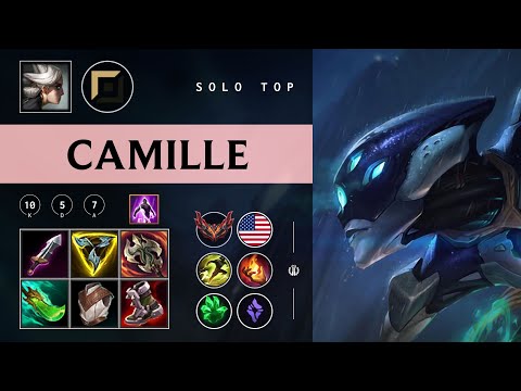 Camille Top vs Shen - NA Grandmaster Patch 26.01