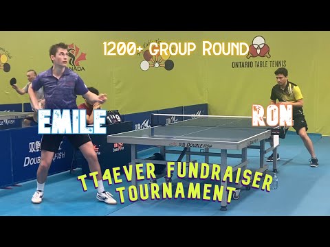 Ron [2232] vs Emile Schaaf [1134] -  1200 + - TT4EVER Fundraiser Tournament - 17 June 2023