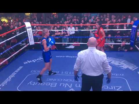 IWA BOXING 28 LIVERPOOL - VICKY V GEORGINA