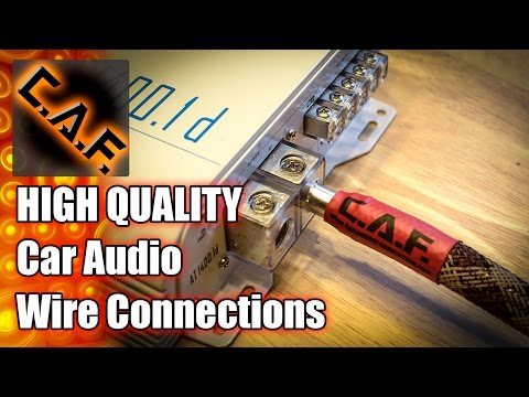 HIGH QUALITY Power Wire Connections - CarAudioFabrication