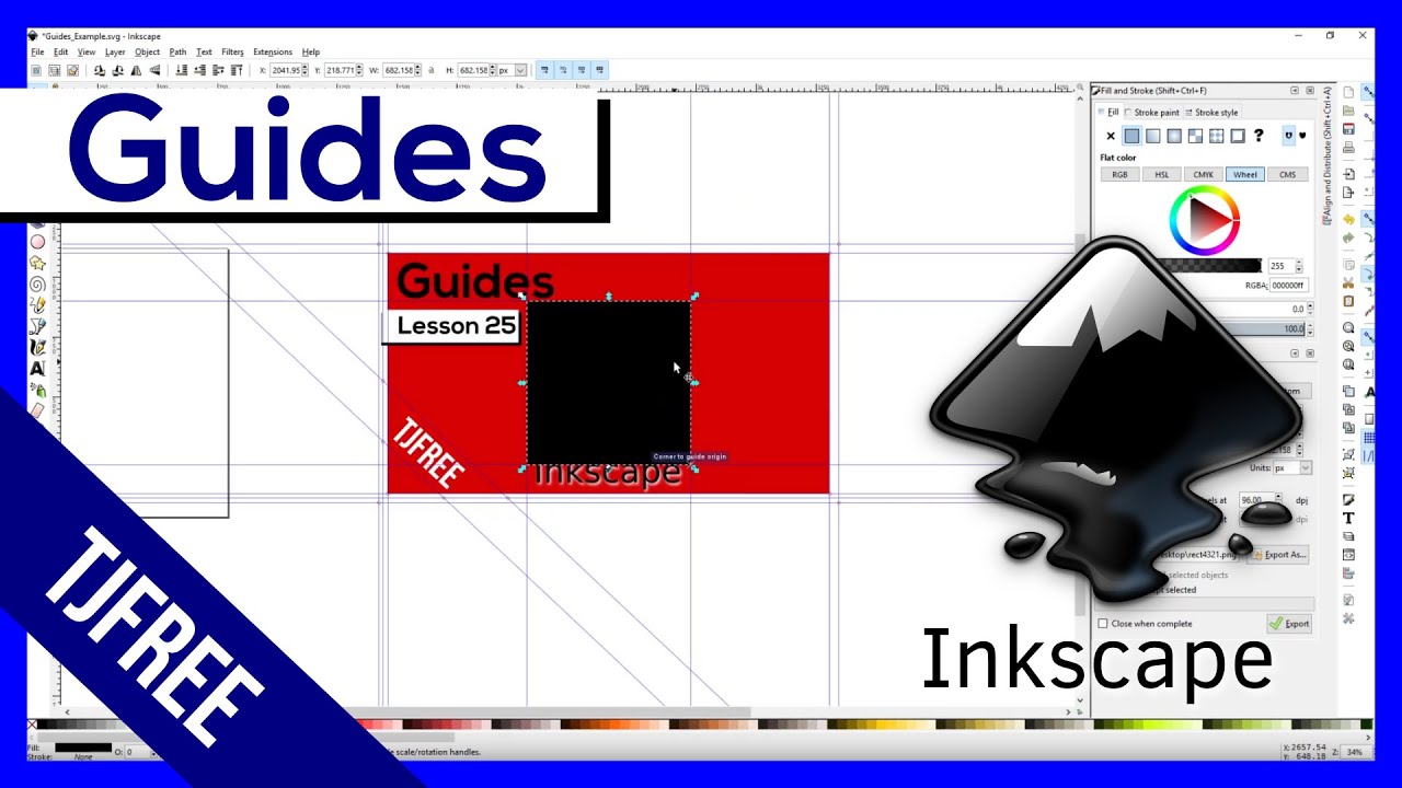 Inkscape - Using Guides