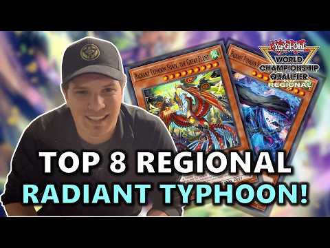 Top 8 San Diego Regional Radiant Typhoon Deck Profile Ft. Jonah Crader! | Post BRPO and Ban List!