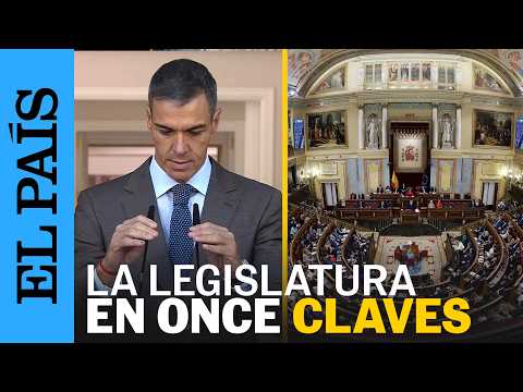 Así ha sido la legislatura de Pedro Sánchez en 11 momentos clave | EL PAÍS