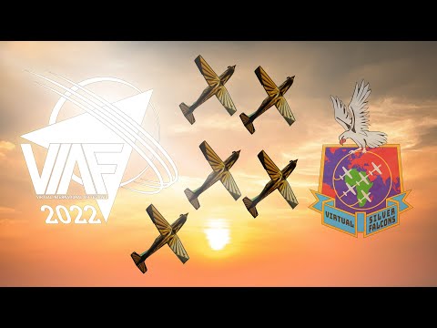 Virtual Silver Falcons - VIAF 2022 - (feat. Mirage IIICZ Black Widow)
