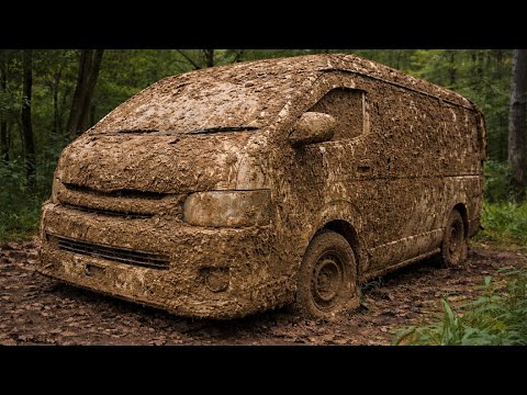 Extremely Dirty Van Turned Brand New | Satisfying Car Wash Transformation