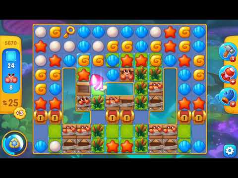 Fishdom 2021 - Level 5670   #playrix #fishdom #gaming