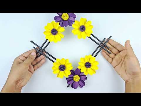 YouTube video about: How to decorate frame with flowers?