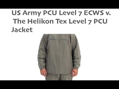 The Level 7 PCU Extreme Cold Weather System. US Army v Helikon Tex