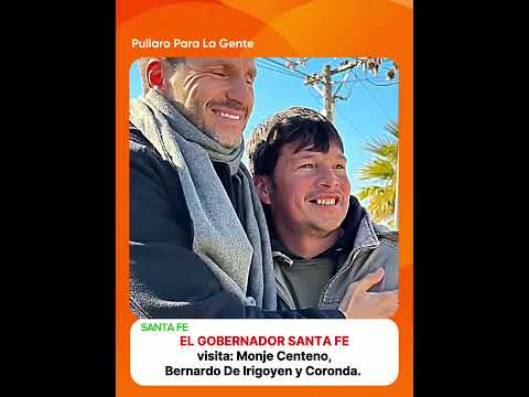 ‼️🚨 El Gobernador visita #Monje #Centeno #BernardoDeIrigoyen y #Coronda en #SantaFe | #pullaro