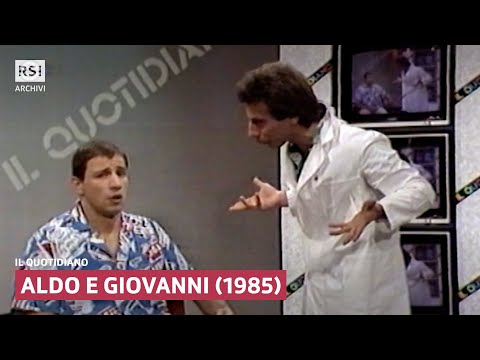 Aldo e Giovanni (1985) | Il Quotidiano | RSI ARCHIVI