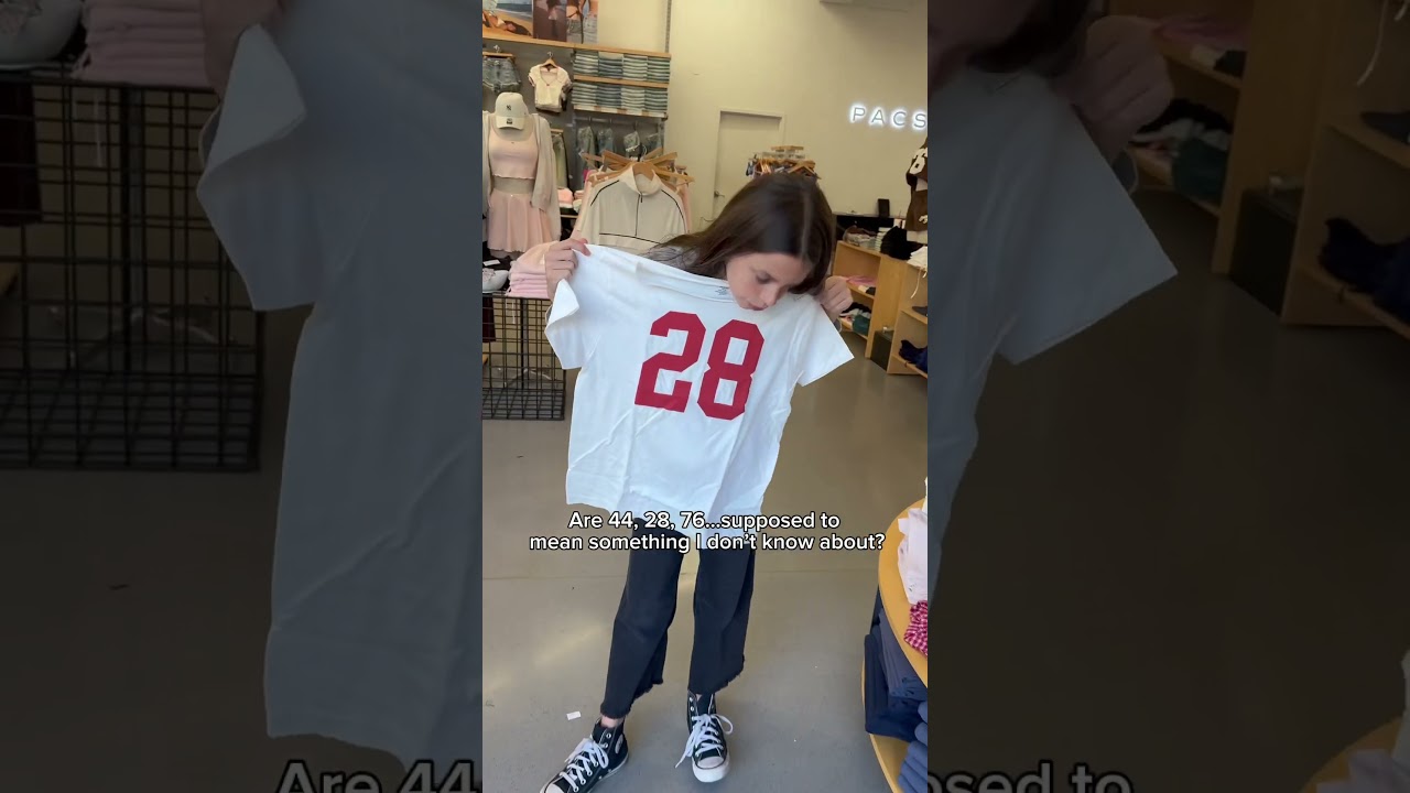 What’s your favorite number to wear? #teenagers #daughters #croptop #pacsun