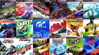 Top 30 Best PS3 RACING Games of All Time !