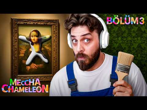 BULMALARI İMKANSIZ! SANAT ESERİNE DÖNÜŞTÜK! | MECCHA CHAMELEON | BÖLÜM 3
