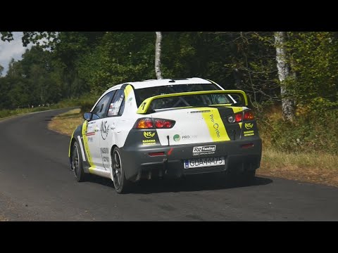Krzysztof Brzozowski/Piotr Jamroziak, Mitsubishi Lancer Evo X - 9. Rajd Koszaliński - 22-23.08.2020