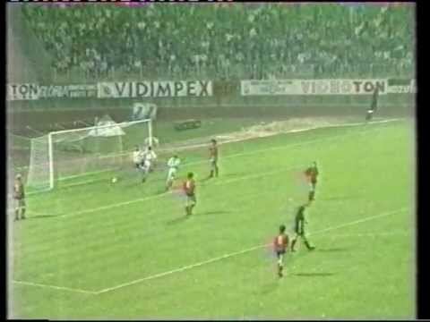 Videoton Budapest v Hibernian UEFA Cup 1989-90