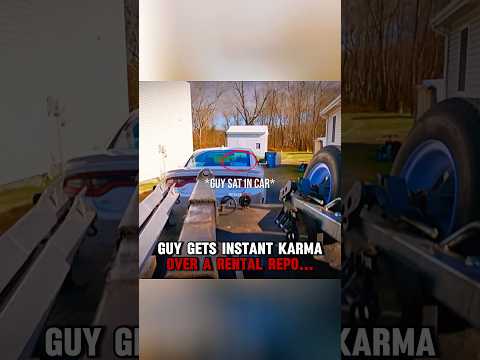 Guy RUINS his LIFE over a rental car‼️🤯