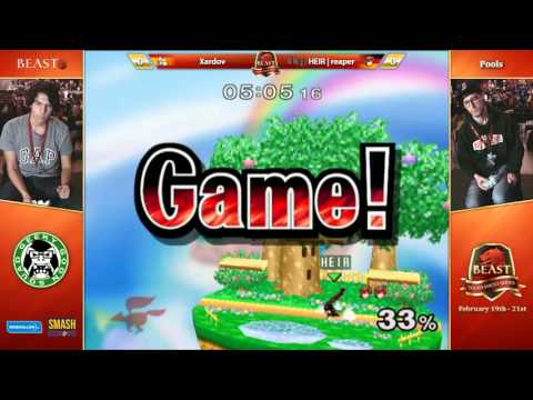 BEAST 6 - Xardov (Fox) Vs. Heir | reaper (Marth) - Pools