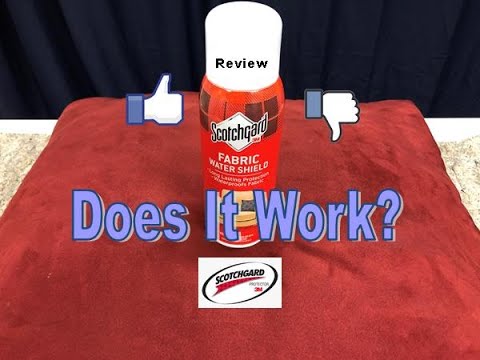 Scotchgard Fabric Water Shield Review