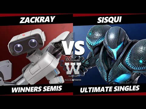Ultimate Wanted 4 Winners Semis - Zackray (ROB) Vs. Sisqui (Dark Samus) SSBU Ultimate Tournament