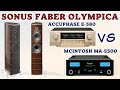 SONUS FABER OLYMPICA NOVA II ACCUPHASE E 380 OR MCINTOSH MA5300 CHOOSING THE RIGHT AMPLIFIERS