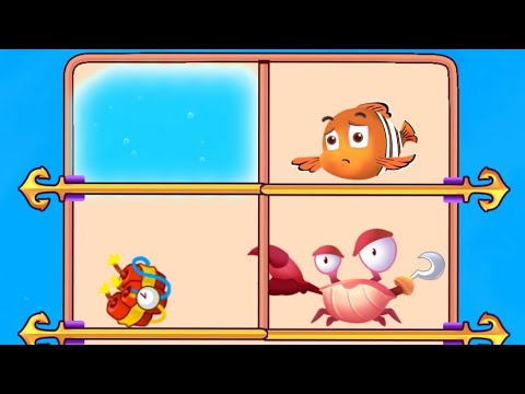 save the fish mobile game fish rescue game hard level 8321//pull the pin game