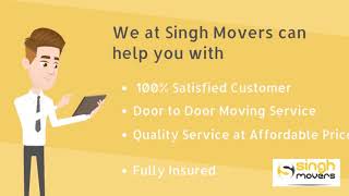 Singh Movers Intro | Movers and Packers - Moving Company Melbourne