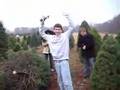 Pipers First Christmas Tree Cutting Event 2007