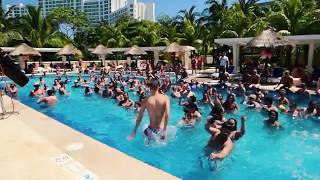 Pool Party Time in Cancun