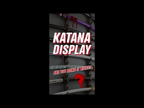 HOW TO: Properly display your Katana❗️