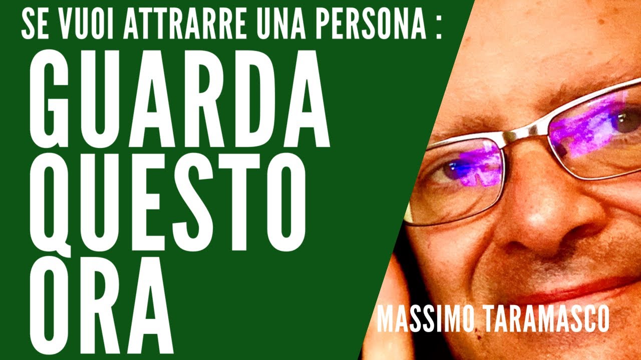 Se vuoi attrarre una persona specifica (o ex) nella tua vita, GUARDA QUESTO ORA