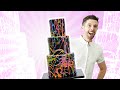 Neon Chocolate Splatter Cake! - YOU'VE BEEN DESSERTED
