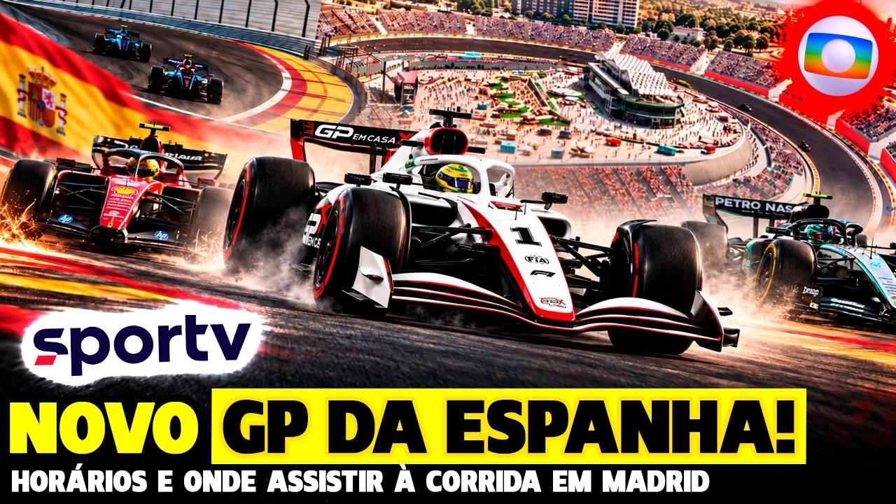 🚨GP DE MADRI: HORÁRIOS E ONDE ASSISTIR A ESTREIA DO NOVO CIRCUITO DO GP DA ESPANHA | FÓRMULA 1