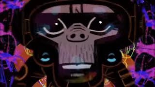 Gorillaz vs Spacemonkeyz - Lil&#39; Dub Chefin&#39; (Official Music Video)