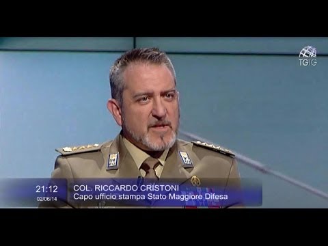 Il colonnello Riccardo Cristoni ospite di TGtg-Telegiornali a confronto