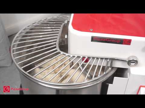 Video Ptrin pizza tte relevable et cuve extractible 42 Litres PIZZAGROUP - IR42